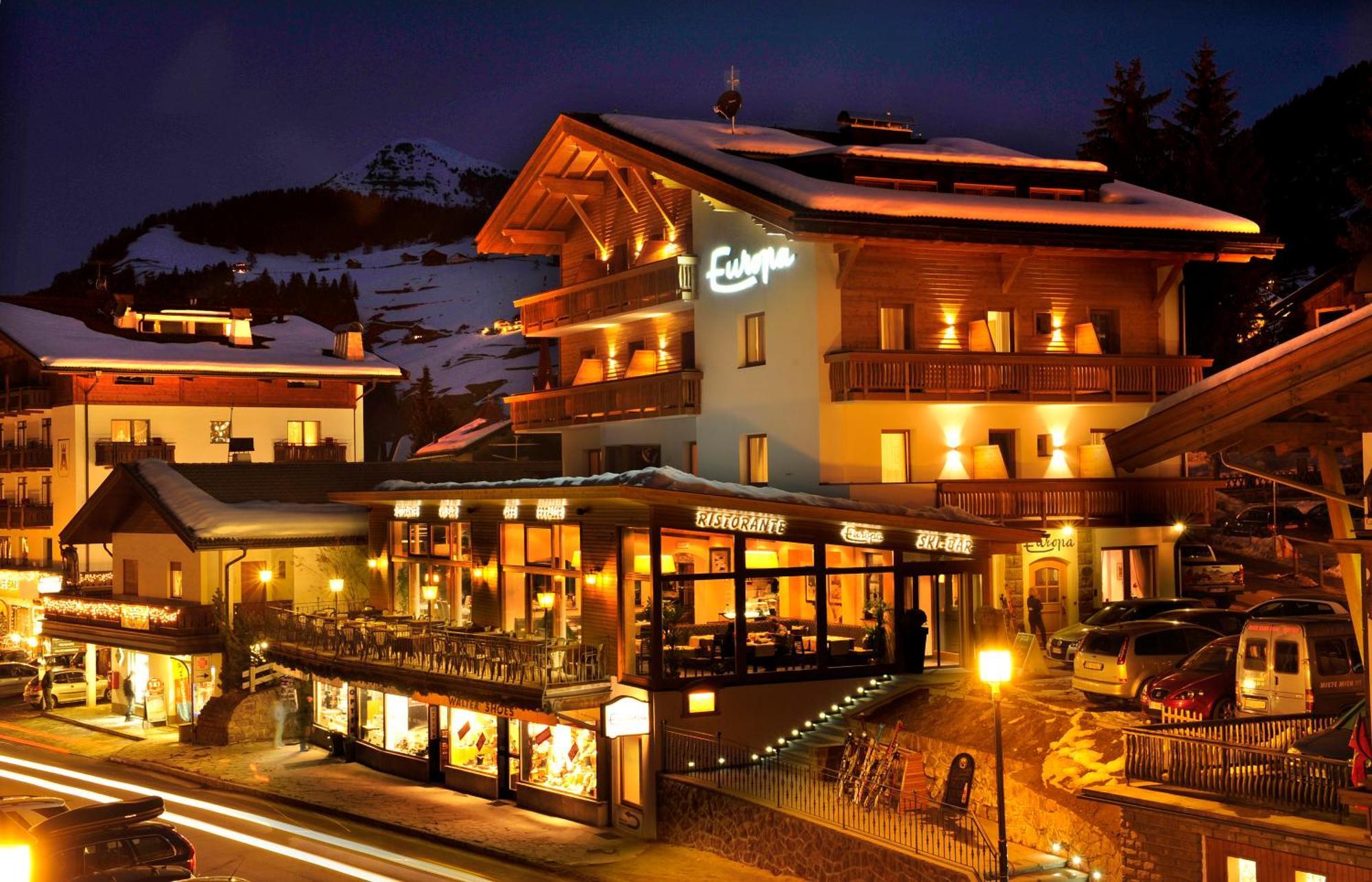 Hotel Europa Dolomites Selva di Val Gardena Exteriör bild